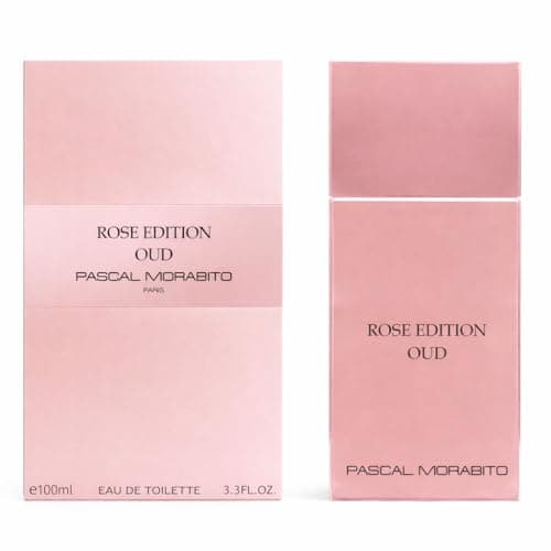 Image of Pascal Morabto Rose Edition Oud Eau de Toilette 100ml – Long Lasting Floral Oud Perfume for Women – Elegant Rose & Woody Fragrance Gift for Her