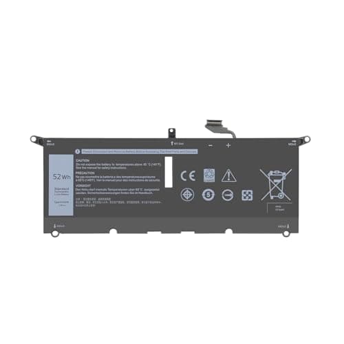 Image of DXGH8 Battery for Dell XPS 13 9370 7390 9380 2019 Inspiron 13 7000 7390 7391 2-in-1 5390 5391 14 7400 7490 Latitude 3301 Inspiron 5390 5391 7400 7490 G8VCF P82G001 0G8VCF 0H754V