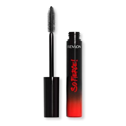 Image of Revlon So Fierce Mascara, Long Lasting Volume and Length, Clump Free, Smudge Proof, Blackest Black (701)