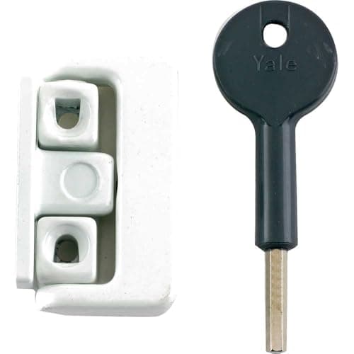 Image of Yale Locks 8K101 Window Latch White Finish Visi Pack