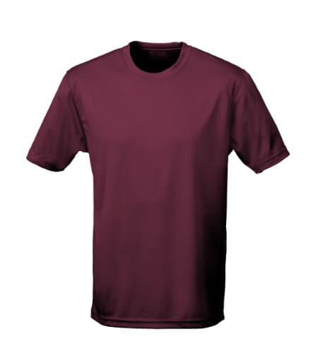 Image of Just Cool T Shirt Burgundy XL