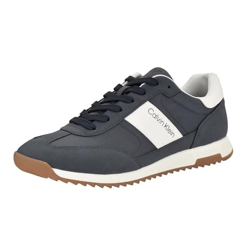 Image of Calvin Klein Mens Galent, Dark Blue/White 400, 9 UK