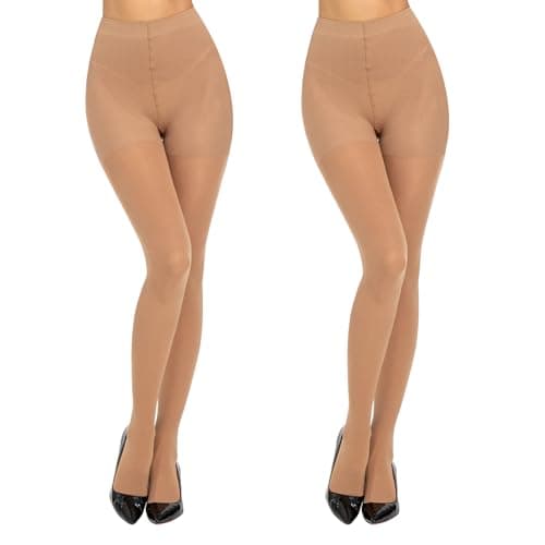 Image of MANZI Compression Tights Women Firm Medium Energising Support Tights 50D Natural XL