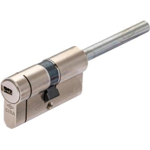 Image of CISA - European Cylinder Astral Tekno PRO 10M3T70701200C5 for Armored Doors - Euro Cylinder 30/30 with 5 Protected Double Keys - Anti-Bumping Anti-Tear Resistant - Device for knob