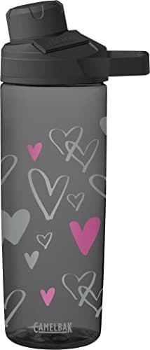 Image of CAMELBAK Cambelbak Kid's Sketched Hearts Chute Mag 0.6L bottle water bottle, 600ml