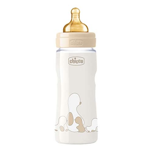 Image of Chicco Original Touch - Biberon Con Tettarella in Caucciù 4+ MESI, 330ml
