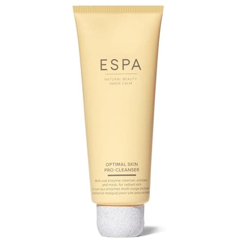 Image of ESPA Optimal Skin Pro-Cleanser 100ml | 3-in-1 Cleanser, Exfoliator & Mask | Visibily Smoothes, Brightens & Hydrates | Pumkin Enzymes & Jojoba Spheres | Removes Makeup & Pollution Particles