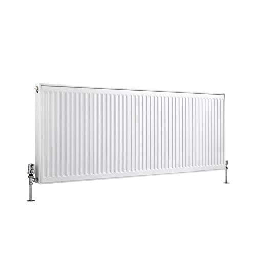 Image of Milano Compact White Type 11 Horizontal Single Panel Convector Radiator - 600mm x 1600mm