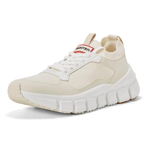 Image of Hunter Women's Irena Sneaker, Light Natural, 5 UK