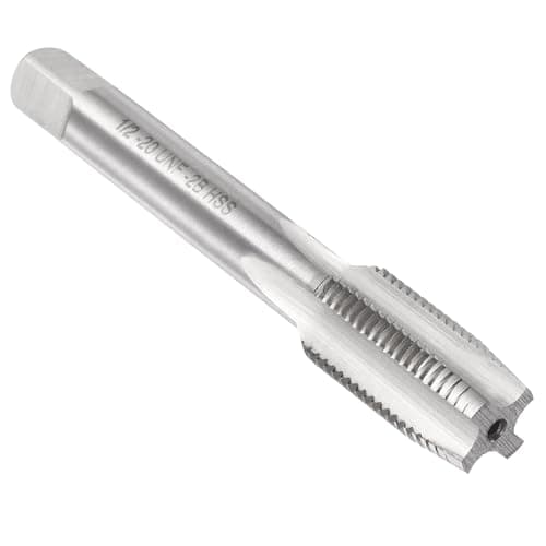 Image of sourcing map Hand Taper Tap 1/2-20 UNF 2B Thread Taper Style Taps Straight Flute Screw Tapping Threading Tool High Speed Steel HSS6542