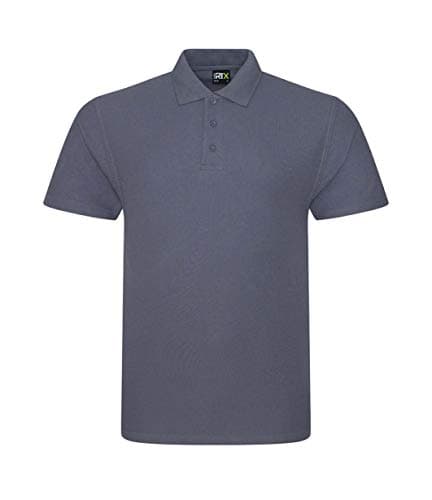 Image of PRO RTX Pro Piqué Polo Shirt Solid Grey M