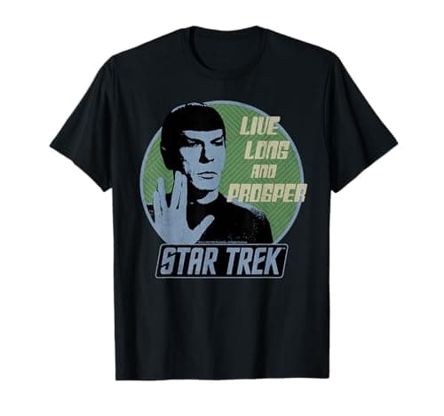 Image of Star Trek Original Series Spock Retro Badge Premium T-Shirt T-Shirt