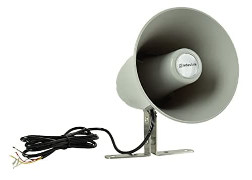 Image of Adastra Active Weatherproof Horn Speaker 15W, Securtiy, CCTV, Voice Alerts