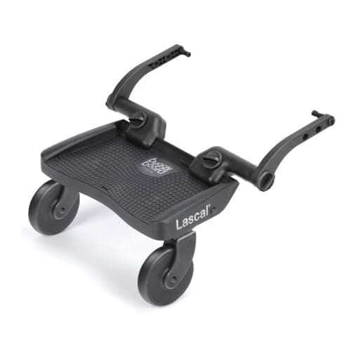 Image of Lascal BuggyBoard Mini 3D | Universal Buggy Board, Compatible with 99% of Pushchairs | Pram Accessory for Children from 2-6 Years | Grey