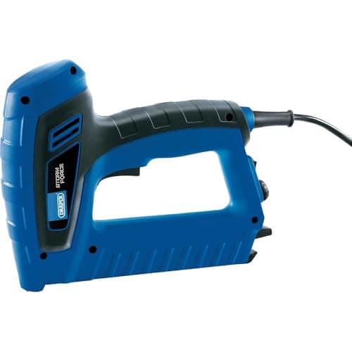 Image of Draper 15636 Electric Stapler/Nailer, 230V, 1cm x 1cm x 1cm, Blue
