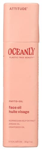 Image of ATTITUDE Oceanly Face Oil Stick, EWG Verified, Plastic-free, Plant and Mineral-Based Ingredients, Vegan Skin Care Products, PHYTO OIL, Unscented, 30 grams