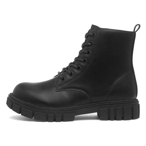 Image of Lilley Junior Jade Girls Black Chunky Ankle Boot - Size 2 UK - Black
