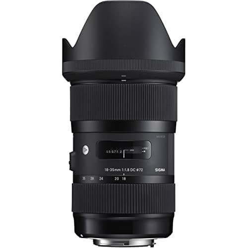 Image of Sigma 18-35mm F1.8 DC HSM Lens Black