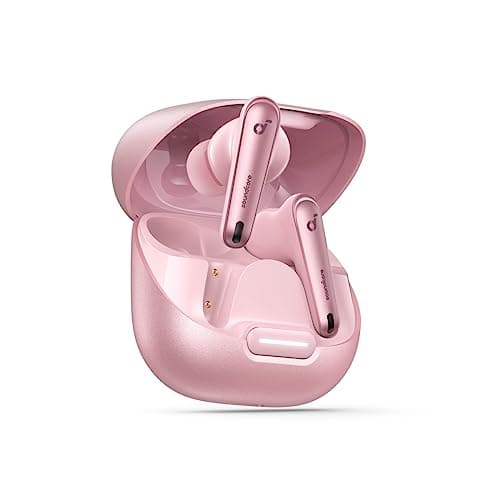 Image of soundcore by Anker Liberty 4 NC Wireless Noise Cancelling Earbuds, 98.5% Noise Reduction, Adaptive Noise Cancelling to Ears and Environment, Hi-Res Sound, 50H Battery, Wireless Charging, Bluetooth 5.3