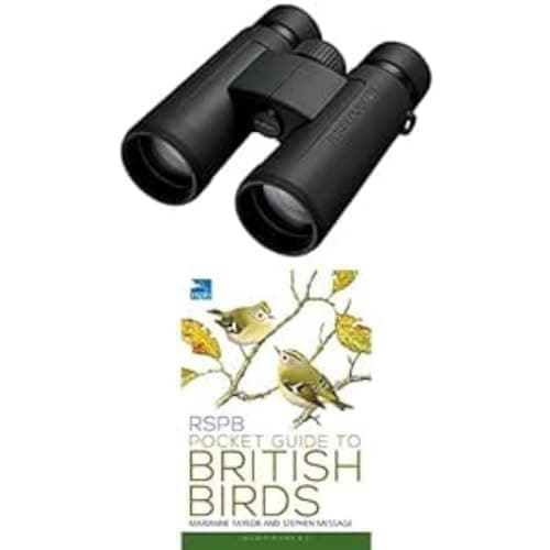 Image of Nikon PROSTAFF P3 10x42 Binoculars + RSPB Pocket Guide to British Birds Paperback