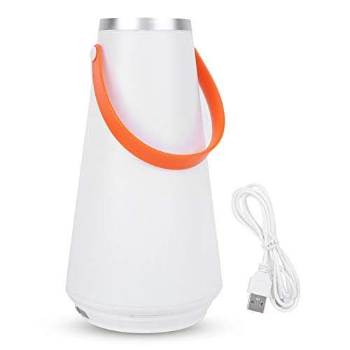 Image of Touch Control Table Lamp, LED Bedside Night Light Portable Usb Rechargeable Lamps Warm White Camping Lantern Charging Work Lights Bright Wireless Torch Outdoor Searchlight for Bedroom Living Room
