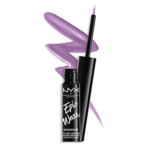 Image of NYX PROFESSIONAL MAKEUP Epic Wear Liquid Liner, Long-Lasting Waterproof Matte Eyeliner - Lilac