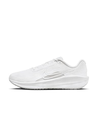 Image of Nike Mens Downshifter 13 Sneaker, White Wolf Grey, 11.5 UK