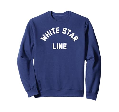 Image of Vintage White Star Line Sweatshirt