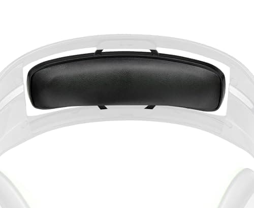 Image of SOULWIT Replacement Headband Pad Kit for Razer ManO'War, Man O' War 7.1, Man O' War Tournament Edition Gaming Headset, Easy DIY Installation - Black