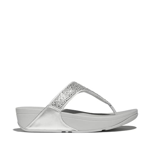 Image of Fitflop LULU CRYSTAL-MIX TOE-POST SANDALS