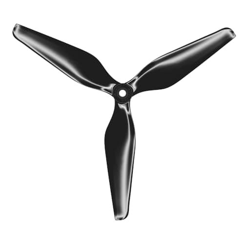 Image of Master Airscrew Performance Multi-Rotor 6x3.2 3-Blade Propeller - Black - Normal/Tractor/CCW - Cinelifter, Long Range FPV