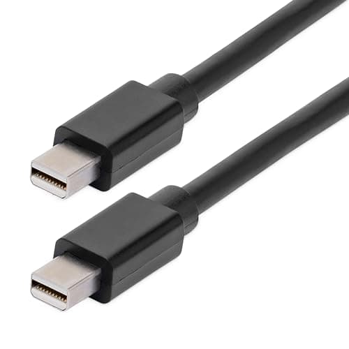 Image of StarTech.com 3ft (91cm) Mini DisplayPort Cable, 4K UHD Video, mDP 1.2 Cable, M/M mDP Cord, Mini DisplayPort (Not Thunderbolt)