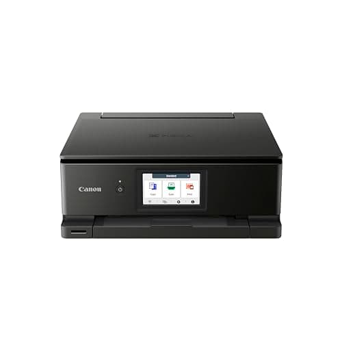 Image of Canon PIXMA TS8750 Wireless Colour All-In-One Inkjet Photo Printer - A4, Print, Copy, Scan | Wi-Fi, Mobile Printing, SD Card Printing | 6-Ink Cartridges