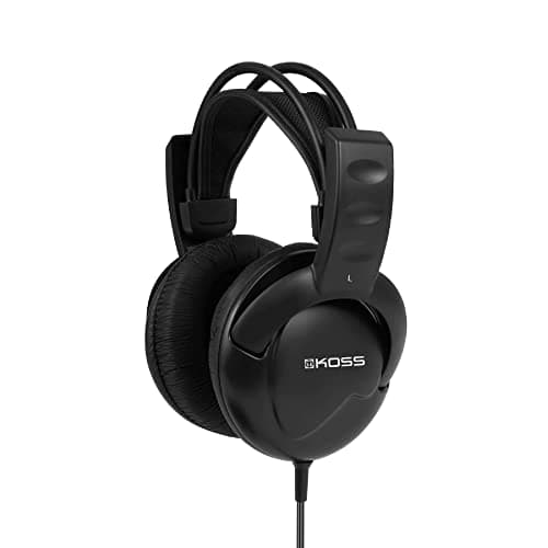 Image of Koss | UR-20 Stereo Over Ear Headphones | DJ | Recording, Black