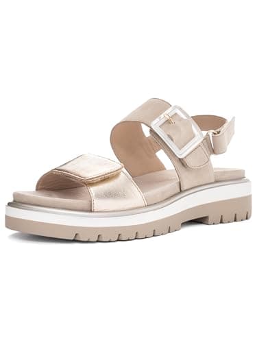 Image of ARA Malaga Women's Sandal, Sand, 39 EU