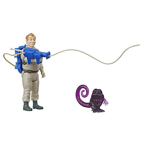 Image of Ghostbusters Kenner Classics Ray Stantz and Wrapper Ghost Retro Action Figure Toy with Proton Pack and Accessories Great Gift for Collectors