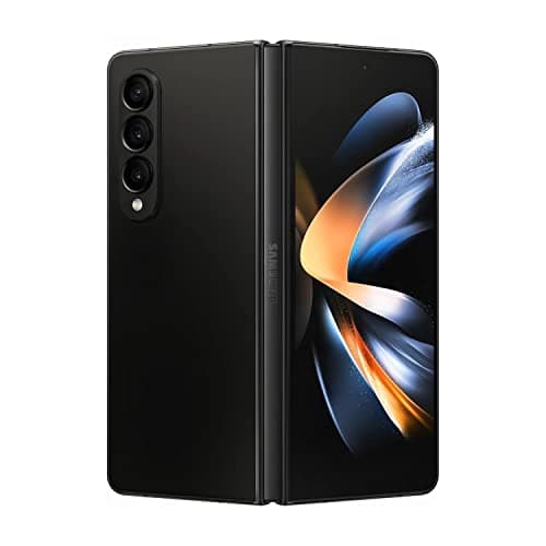Image of Samsung Galaxy Z Fold4 256GB Black 7.6 5G (12GB RAM) (Renewed)