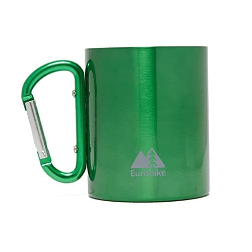 Image of Eurohike Carabiner Mug, Green, One Size