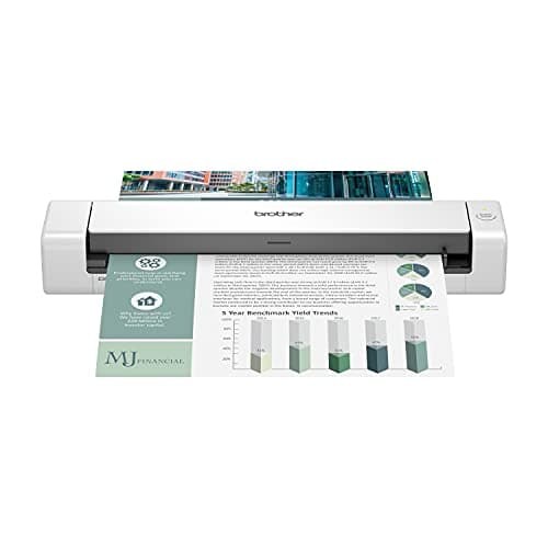 Image of Brother DS-740D Duplex Compact Mobile Document Scanner (Renewed Premium)