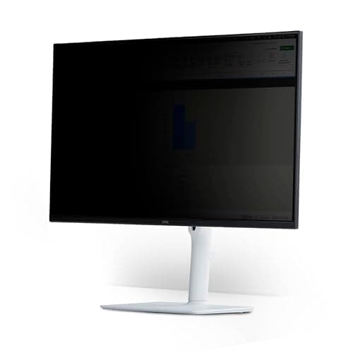 Image of StarTech Magnetic Monitor Privacy Screen for 27" 16:9 Widescreen Display, Removable Filter, Anti-Glare/Glossy, Blue Light Screen Protector, TAA