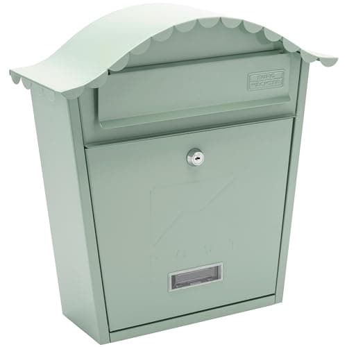 Image of Burg-Wachter CLASSIC POST BOX CHAR GRN MB01CG, Chartwell Green, 36x37x13cm