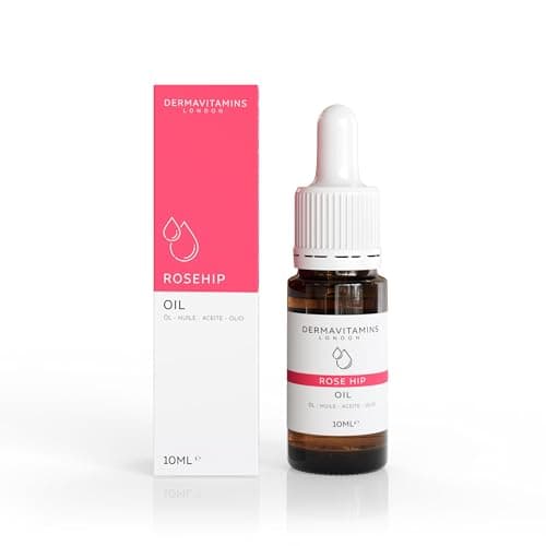 Image of DermaVitamins 100% Organic Cold-Pressed Rose Hip Oil (10ml)