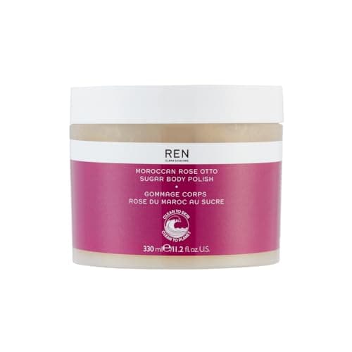 Image of REN Clean Skincare Moroccan Rose Otto Sugar Body Polish 330 ml (Pack of 1)