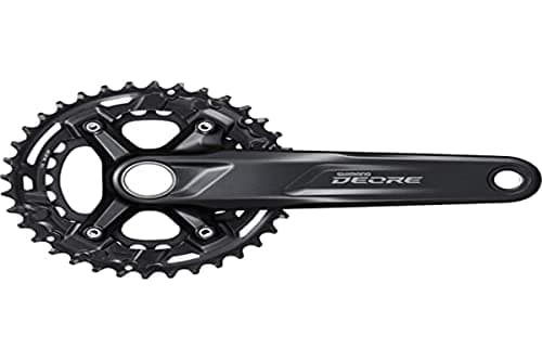Image of SHIMANO,One Size,169816 Deore FC-M4100 Deore chainset, 10-speed, 51.8 mm Boost chainline, 36/26T, 170 mm, Black