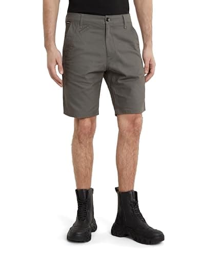 Image of G-Star Men's Bronson 2.0 Slim Chino Shorts, Grey (gs grey D21040-D305-1260), 31