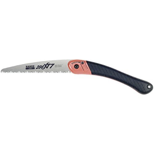 Image of Bahco 396-HP Folding Pruning Saw,Silver/Black/Orange