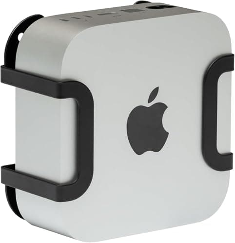 Image of HIDEit Mounts Mac mini M4 Mount | Under Desk & VESA Monitor Mount for 2024 Mac mini | Designed for Proper Airflow | Includes Hardware | Compatible with Apple Mac mini M4 & M4 Pro