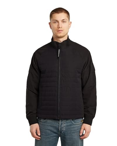 Image of G-Star Men's Track Overshirt, Black (dk black D26175-D517-6484), M