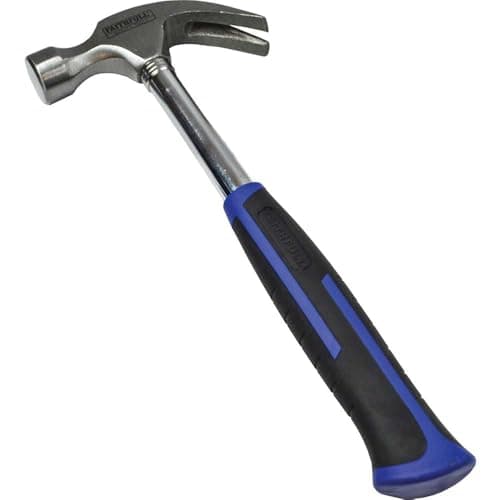 Image of Faithfull Carpenter's Claw Hammer, Steel Shaft, 454g (16oz), Multi Colour
