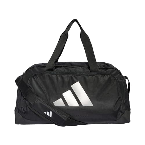 Image of adidas Women's adidas Woman Defender Duffle Small, Black/Silver met., One Size